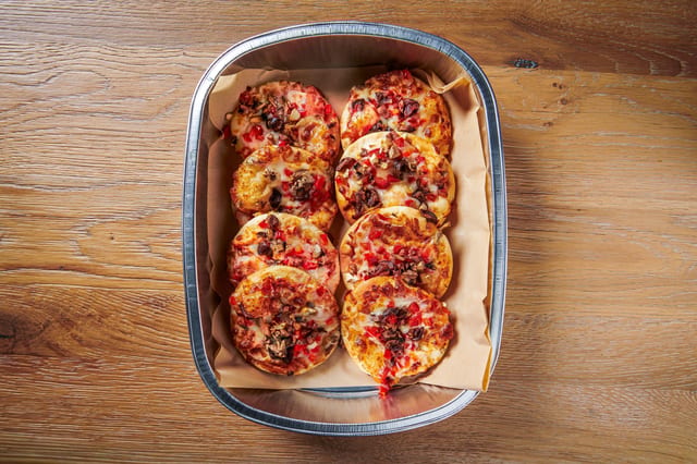 Mini Lebanese Pizza.
