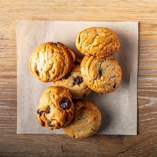 Dark Chocolate Chip Cookie Bag
